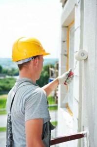 builder facade painter worker